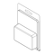 Visipak Thermoform-CLAMSHELL-#181-5.687-4.062-2.250-3.406-0.800-0.015-CLEAR, 500PK 181TF - alternate 1
